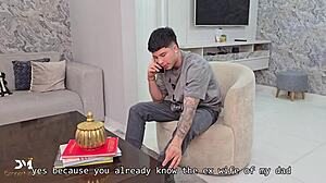 hey ex-con, pay up with that huge cock - i'll suck and fuck it all off now