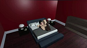 Boyfriend's friend sneaks over for secret big tits sex