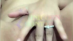 RUBBING MY PUSSY LED TO FINGERING MY TIGHT ASSHOLE!