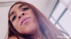 Busty Latina Michi Fucks Swallows Torbe Cum