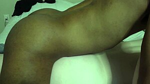 Snow Bunny's Ass Ruined by Jungle BBC Anal Creampie Load