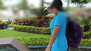 mexican nurse secretary blows patients in hospital shamefully