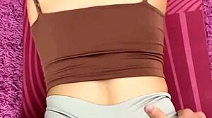 whoops, my step sis needed stretching help and pov turned accidental real quick