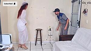 noiva fucks photographer risking getting caught completely