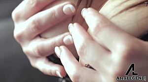 aussie kiara creampied after deep pussy pounding