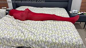 i'm locked tight in pantyhose bondage cocoon stretched helpless