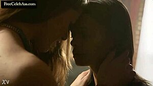 Kaniehtiio Horn's Intense Lesbian Sex Scene In Hemlock Grove S1E9