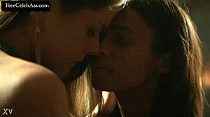 Kaniehtiio Horn's Intense Lesbian Sex Scene In Hemlock Grove S1E9