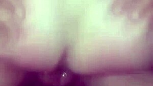 latina milf gets anal fucked by stepson while dad works