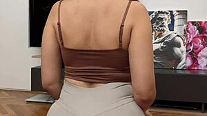 whoops, my step sis needed stretching help and pov turned accidental real quick