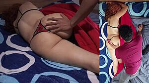 Hot Wife's Romantic Morning Cowgirl Creampie Ride