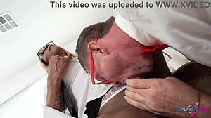 wanna see me pound my hot tranny teacher's tight ass?