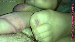 geile fsh oma nylon feet fun with young cock?