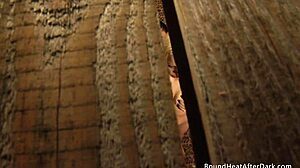 voyeur lesbian slave bends over masturbates orgasms watchin madame