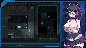 Waitress panties make big men throb!