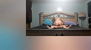 muscular blonde milf chokes on cock bedroom ride