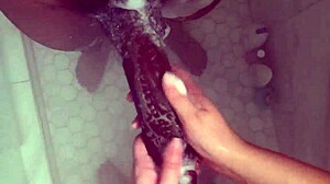 Stepdad's Huge Black Cock Worshipped by Tight Japanese Teen Virgin