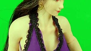 star man tifa strips out of night dress game