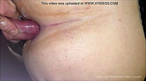 Slave Bends Over for Master's Piss and Hole Fucking Part 1