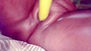 desi bhabhi fucked brinjal dildo wet pussy cumshot