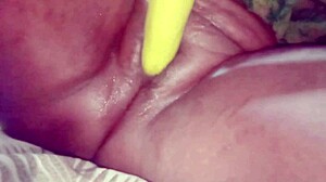 desi bhabhi fucked brinjal dildo wet pussy cumshot