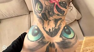 my stepmom caught me jerking and took my virgin load