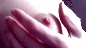 skinny blonde lesbian teens tease small tits in horny webcam play