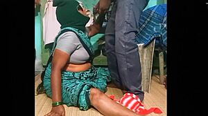 village aunty gets fucked hard by big cock at ranch