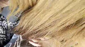 Hot Babe's Sloppy Deepthroat on Thick Cock Feels Amazing