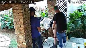 Spycam Catches Wife's MMF Creampie with Best Friends at Work