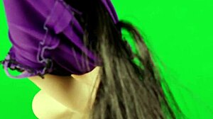 star man tifa strips out of night dress game