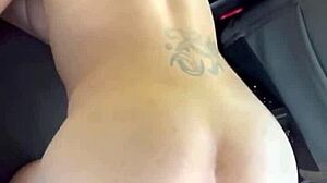 bored street hooker deepthroats bends over for cum