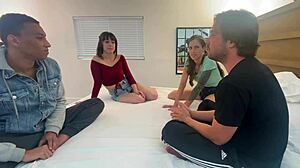 Bi Truth or Dare Leads to Group Ass Fucking