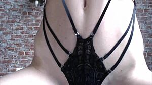 skinny blonde lesbian teens tease small tits in horny webcam play