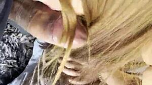 Hot Babe's Sloppy Deepthroat on Thick Cock Feels Amazing