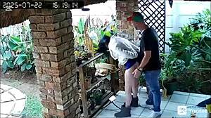 Spycam Catches Wife's MMF Creampie with Best Friends at Work