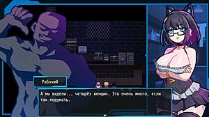 Waitress panties make big men throb!