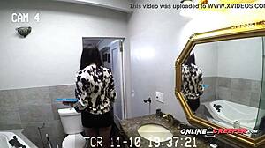 i can't believe bethany's tied up taking bruno's monster cock so hard