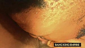 Big Ass Naughty Jezzebel Queen Fucked Hard by Two Brothers-in-Law Cumshot