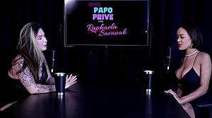 Alice Vasconcelos Sheer Red Private Moments