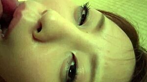 Does busty yuria mano spread legs wide for pussy play?