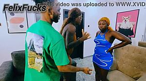 Two Big Ass Ebony Babes Rim And Ride BBC Fat Cock!