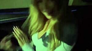 Big Tit Blonde Begs Uber Driver for Creampie Ride?