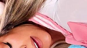 crossdressing shemale teases new job cock