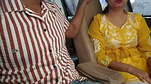 I Got Her Flashing Big Tits in Car Public Quickie!