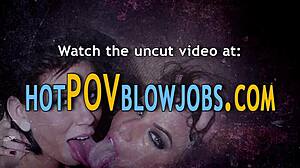 pov monster cock unloads huge facial cumshot on asian beauty's face