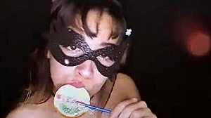 Bonneyuwu sucks lollipop cute like a young teen beauty