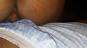 jaybo hefner rides ebony cowgirl style bouncing that big black ass hard