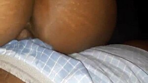 jaybo hefner rides ebony cowgirl style bouncing that big black ass hard