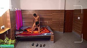 Sexy Indian College Girl in Uniform Fucked Hard Doggy Creampie